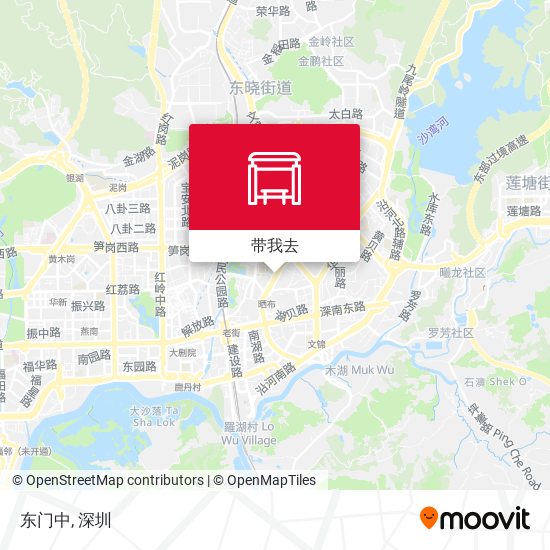东门中地图