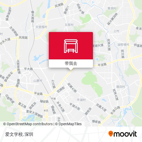 爱文学校地图