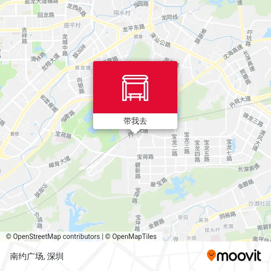 南约广场地图