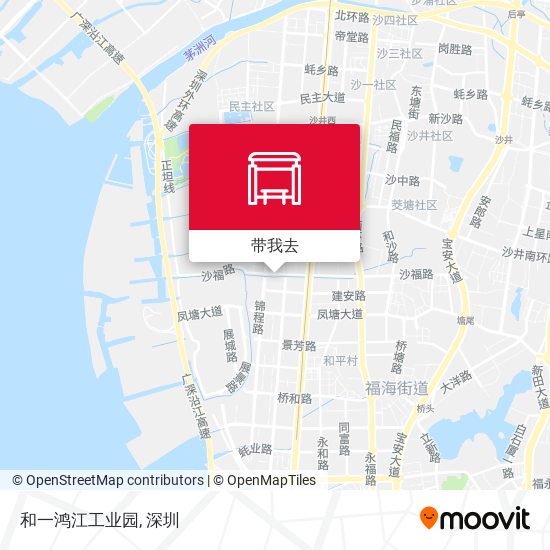 和一鸿江工业园地图