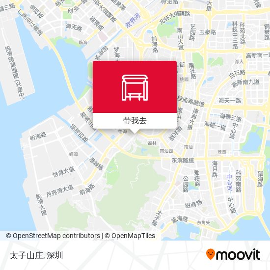 太子山庄地图