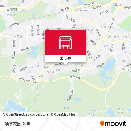 汤亨花园地图