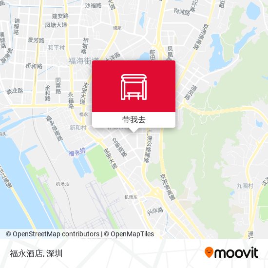 福永酒店地图