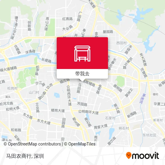 马田农商行地图