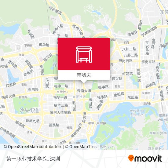 第一职业技术学院地图