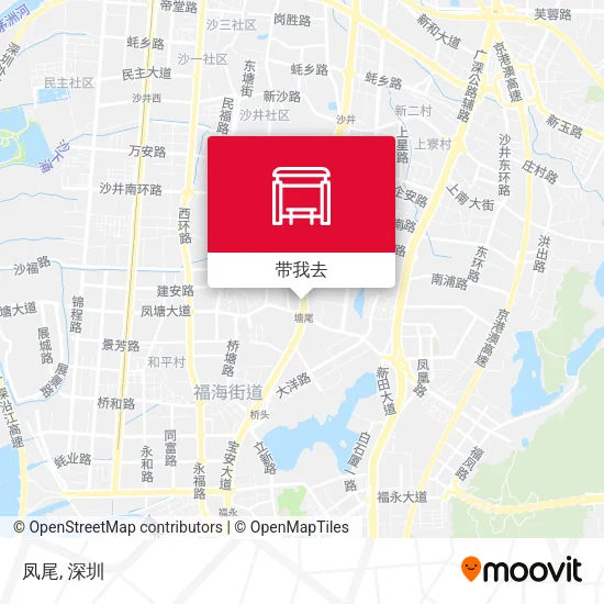 凤尾地图