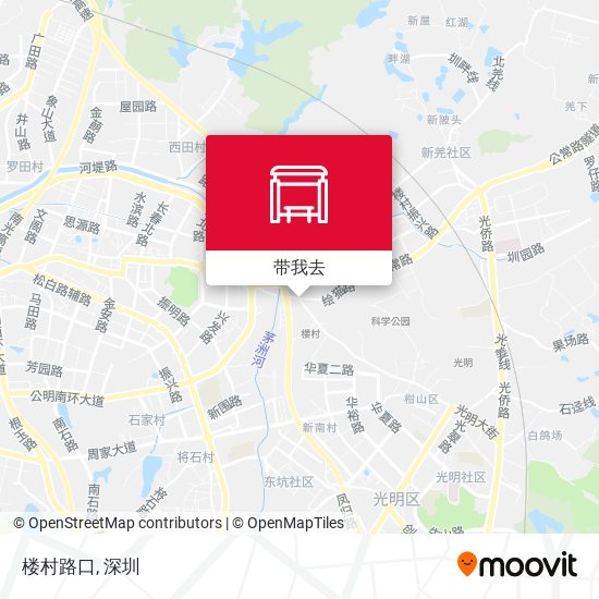 楼村路口地图