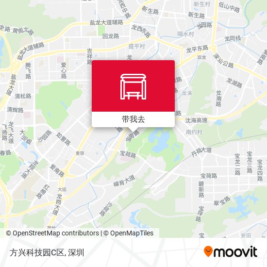 方兴科技园C区地图