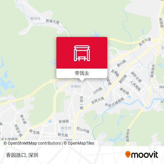 香园路口地图