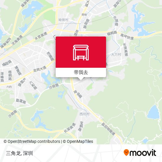 三角龙地图