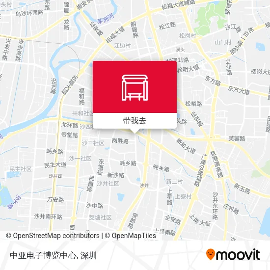 中亚电子博览中心地图