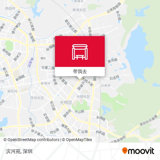滨河苑地图