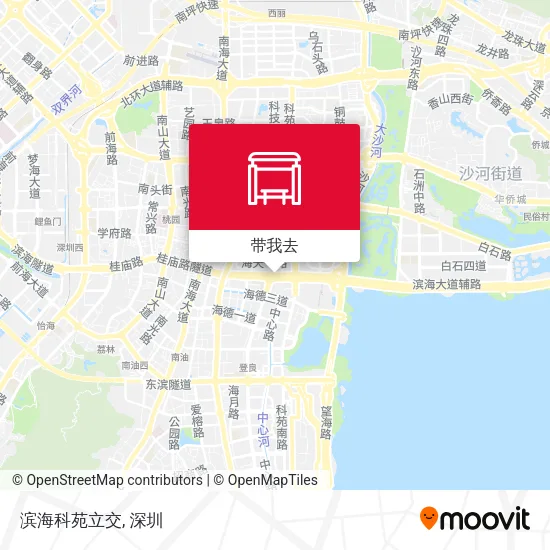 滨海科苑立交地图
