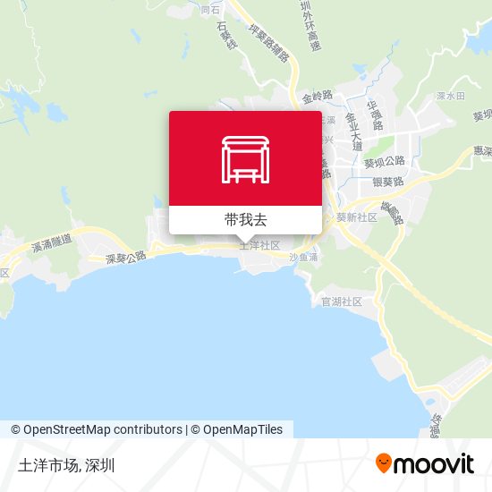 土洋市场地图