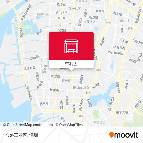 合盛工业区地图