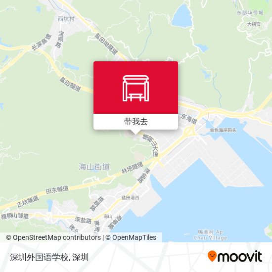 深圳外国语学校地图