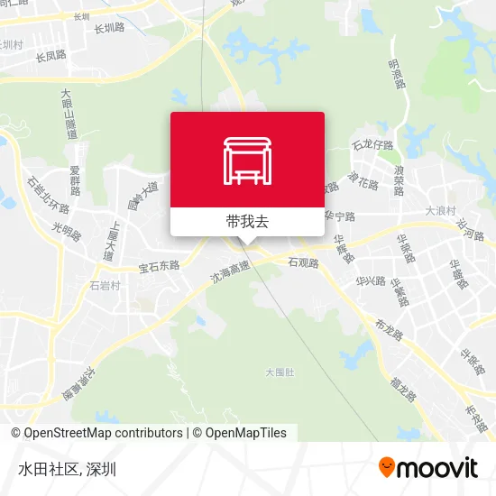 水田社区地图