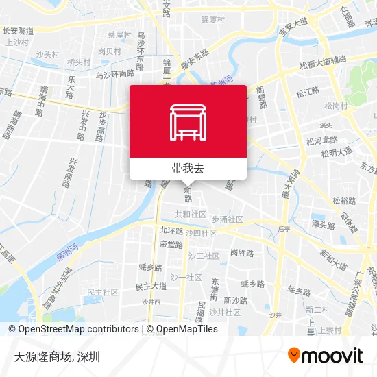 天源隆商场地图