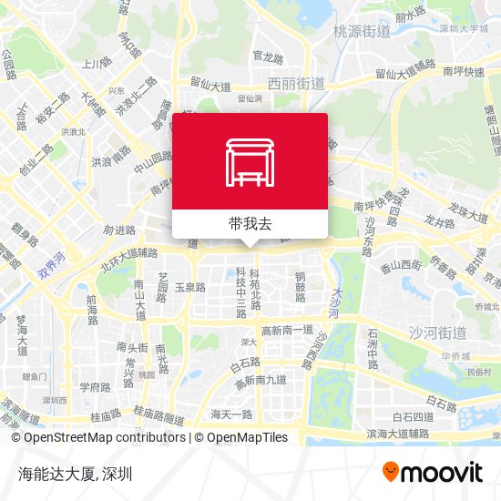 海能达大厦地图