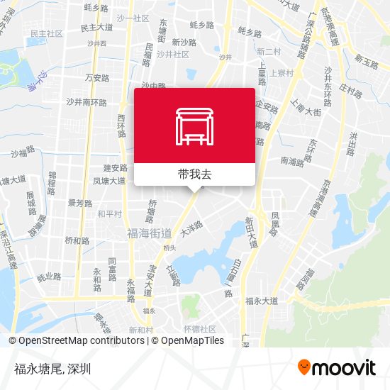 福永塘尾地图