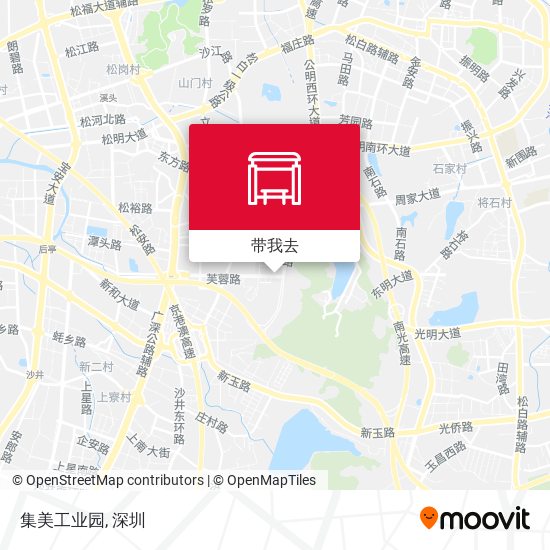 集美工业园地图