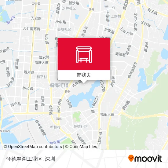 怀德翠湖工业区地图