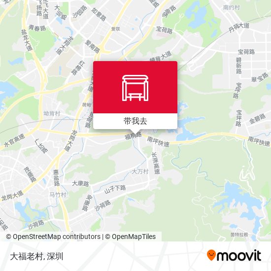 大福老村地图