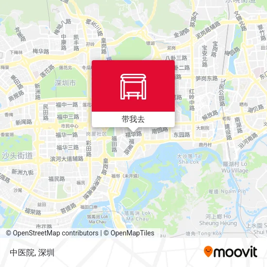 中医院地图