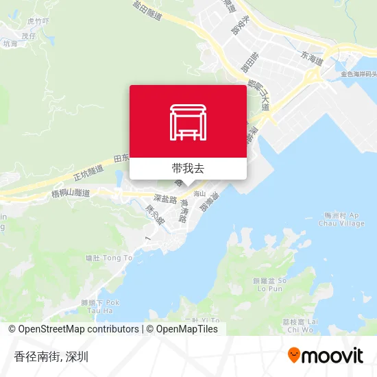 香径南街地图