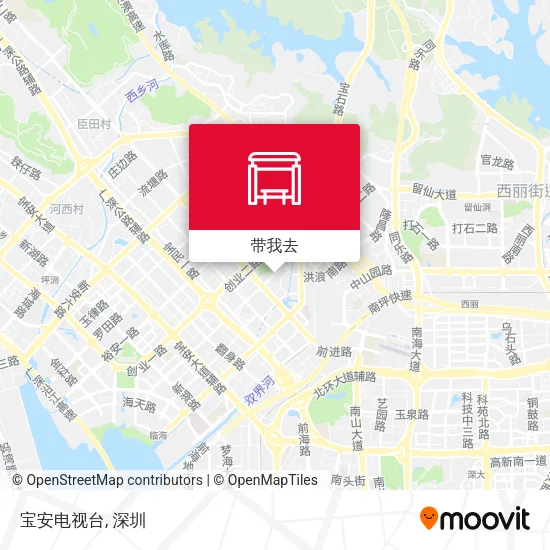 宝安电视台地图