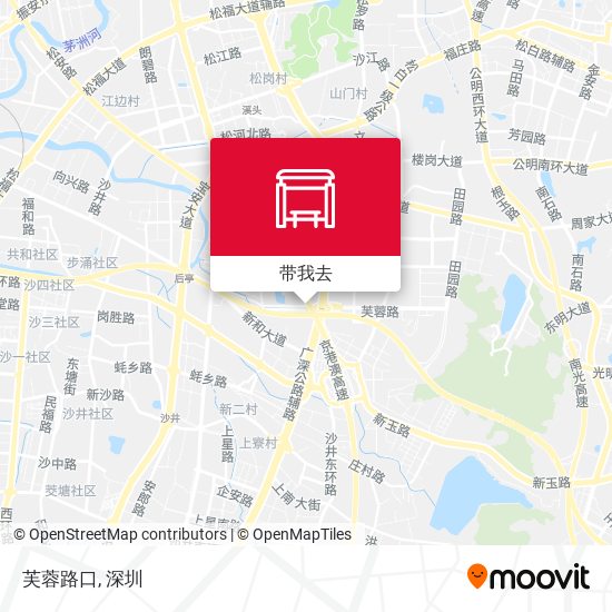芙蓉路口地图
