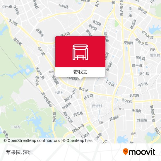 苹果园地图