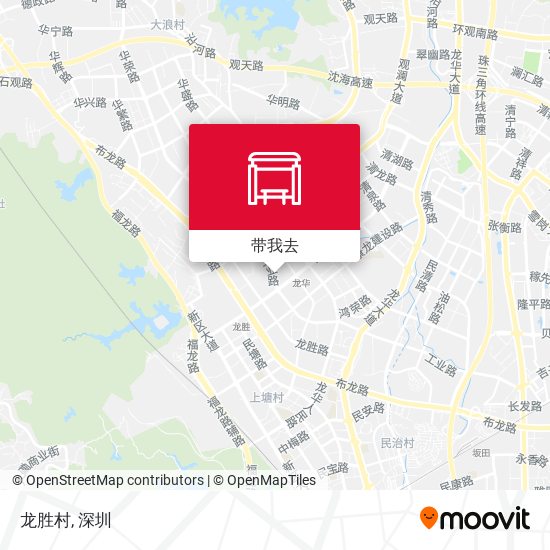 龙胜村地图