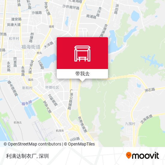 利满达制衣厂地图