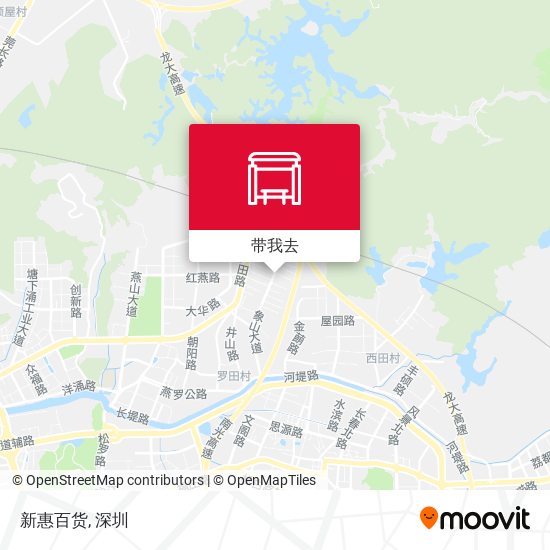 新惠百货地图