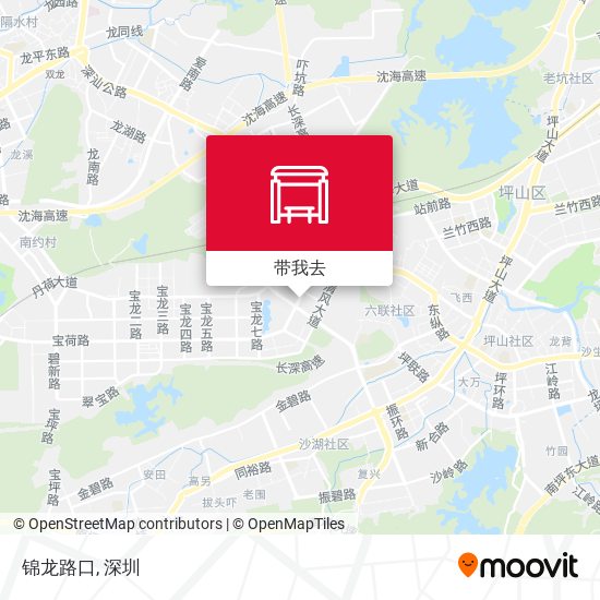 锦龙路口地图