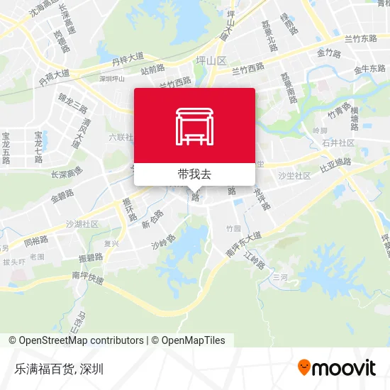 乐满福百货地图