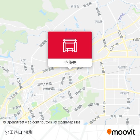 沙田路口地图