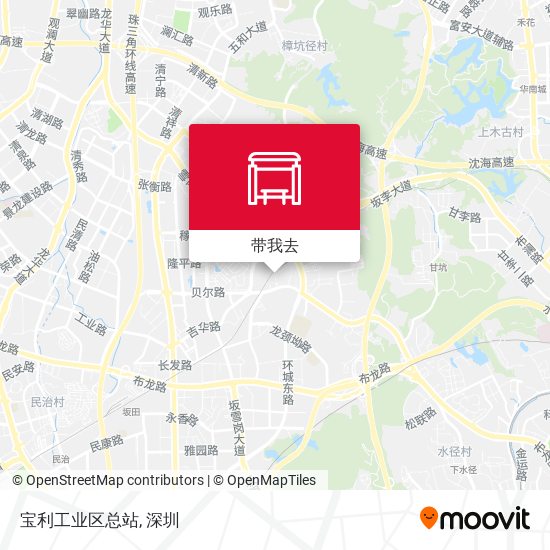 宝利工业区总站地图