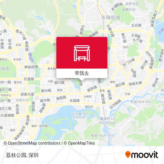 荔枝公园地图