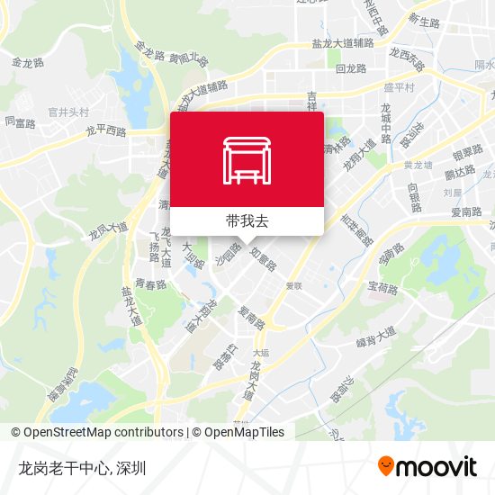 龙岗老干中心地图