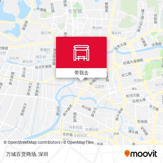 万城百货商场地图