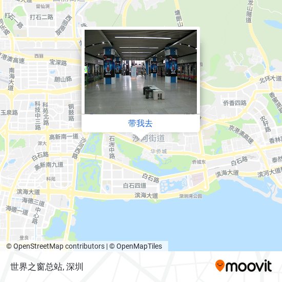世界之窗总站地图