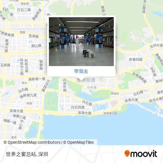 世界之窗总站地图