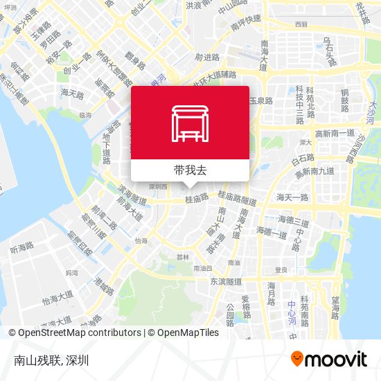 南山残联地图