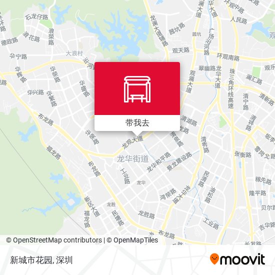 新城市花园地图