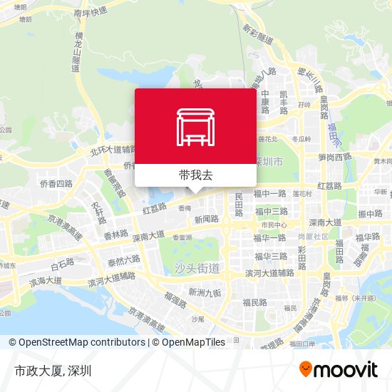 市政大厦地图