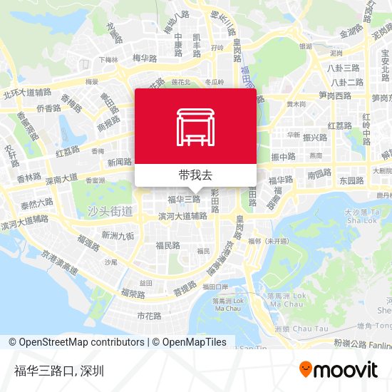 福华三路口地图