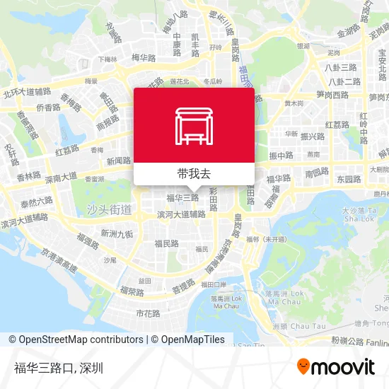 福华三路口地图