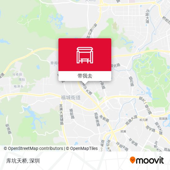 库坑天桥地图